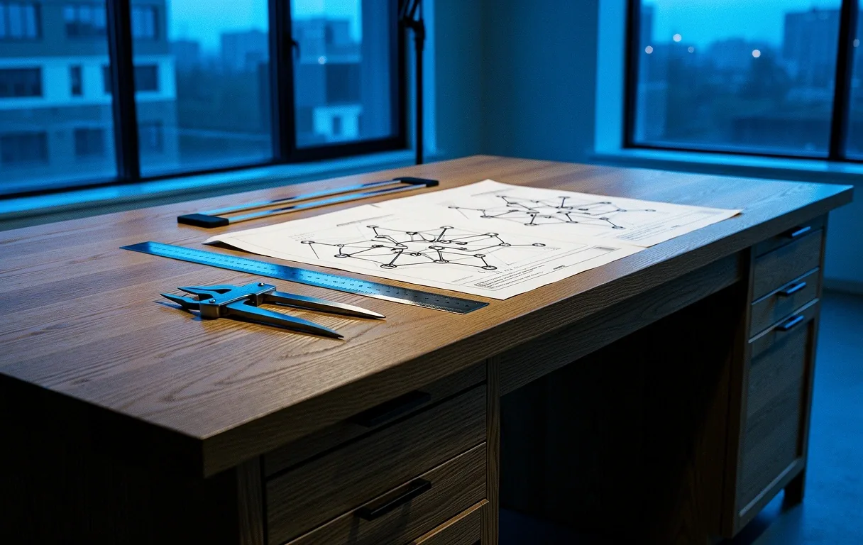Professional architectural drafting environment